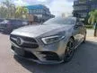 Recon 2019 MERCEDES BENZ CLS450 AMG LINE COUPE 3.0 TURBOCHARGE FULL SPEC FREE 5 YEAR WARRANTY