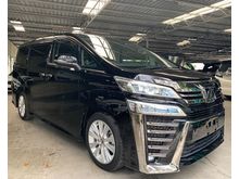 2018 Toyota Vellfire 2.5 Z - 7 SEATER - BLACK INTERIOR - ALPINE - ALL ORIGINAL - 5 YEARS WARRANTY