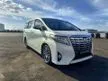 Jual Mobil Toyota Alphard 2015 G 2.5 di DKI Jakarta Automatic Van Wagon Putih Rp 550.000.000