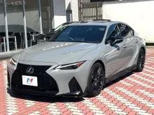 READY IMPORT 2023 Lexus IS300 2.5 F Sport Mode Black 3 Spedcial Edition (Titanium Carbide Gray) with TRD Aero (F/S/R & Sport Muffler) - INCOMING STOCK