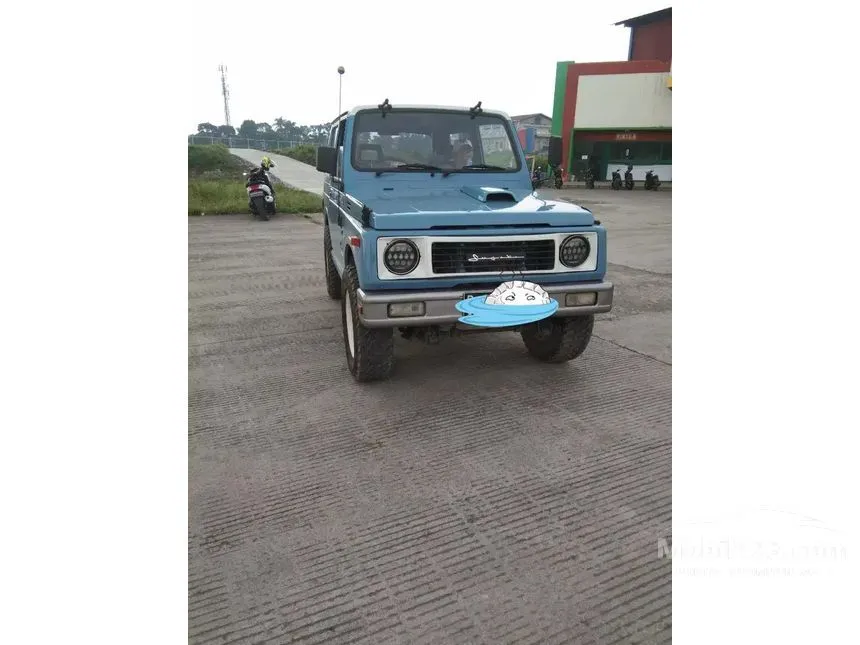 Jual Mobil Suzuki Katana 1992 1.0 di Jawa Barat Manual Jeep Biru Rp 65.000.000