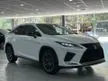 Recon 5A Full Spec 4 Eyes 2020 Lexus RX300 2.0 F Sport / 360 Camera / Panoramic Full Roof / Free Warranty Unlimited Mileage