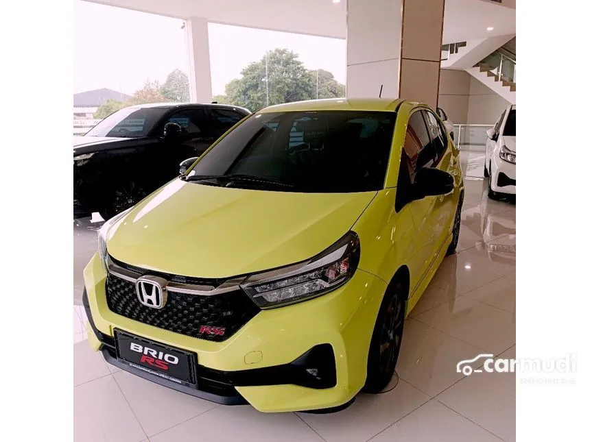 Jual Mobil Honda Brio 2024 E Satya 1.2 di DKI Jakarta Automatic Hatchback Kuning Rp 154.900.000