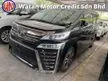 Recon Toyota Vellfire 2.5 ZG FACELIFT 3LED SEQUENTIAL SIGNAL PREMIUM SOUND SYSTEM LKA 2018 JAPAN UNREG FREE 5YRS WARRANTY - Cars for sale