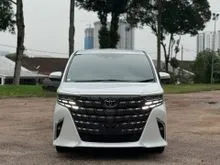 UNREG 2024 Toyota Alphard 2.5 Z 7-Seater MPV (FREE 5 YEARS WARRANTY)