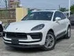 Recon 2023 Porsche Macan 2.0 SUV 6A/500KM LOW MILEAGE PANORAMIC 4CAM PDLS+ SPORT CHRONO NEW FACELIFT