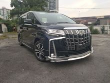 2020 Toyota Alphard 3.5 SC FULLY LOADED, SUNROOF, JBL SURROUND SOUND SYSTEM,DIM, MODDLISTA KIT,BLIND SPOT,GRADE 5A,2020 UNREGISTER