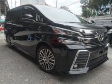 2017 Toyota Vellfire 2.5 ZG Edition SUNROOF YEAR 2017