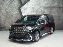 SPECIAL DEALS 2025 TOYOTA ALPHARD 2.5 Z SR BODYKIT HUD RM2,898/MONTH READY STOCK UNIT FAST APPROVAL