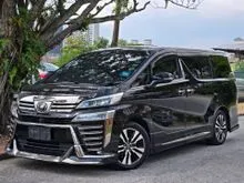 2018 Toyota Vellfire 3.5 VL MPV FACELIFT DYNAVIN PLAYER 8SPEED SUNROOF BLACK INTERRIOR AGH30 GGH30
