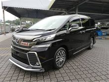 ## FULL SPEC with MODELISTA kits, JBL, FULL LEATHER SEAT ##, **GRADE 5 / A** , Toyota Vellfire 2.5 ZG, 2017 #7907