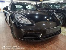 2017 Porsche 718 2.0 Cayman Coupe GENUINE MILEAGE UNREGISTER
