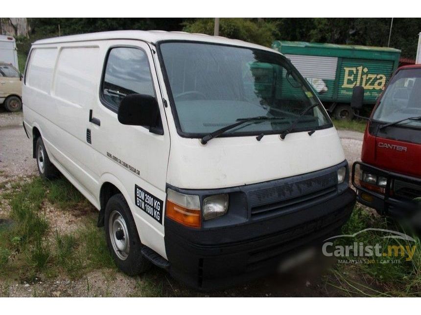 Toyota Hiace 1994 2.8 in Perak Manual Van White for RM 