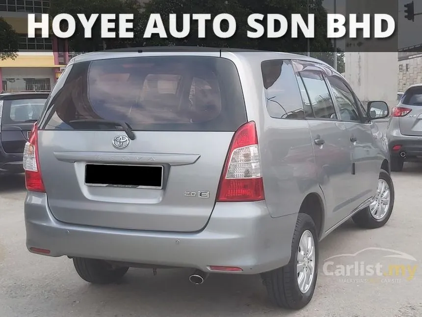 2013 Toyota Innova E MPV