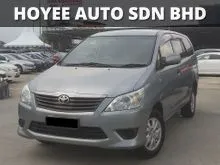 2013 Toyota Innova 2.0 E MPV #ONE OWNER #ORIGINAL PAINT