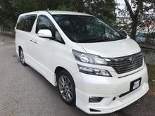 2011 Toyota Vellfire 2.4 Z Platinum MPV