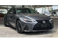 2021 Lexus IS300 2.0 F Sport Mode Black Saloon 2WD Grade 5A Condition 31,000kms