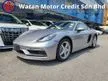 Recon 2018 Porsche 718 Cayman Sport Chrono Package (Grade 4.5) Sport Plus Mode Select High Loan No Processing Fee No Extra Charges Apple Car Play Unreg