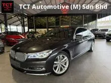 BMW 740Le 2.0 xDrive G12 FACELIFT FULL SERVICE RECORD BMW VACUUM DOOR SUNROOF AND MOONROOF FULL DIGITAL SCREEN NAPAL LEATHER SEAT