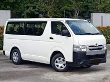 2021 Toyota Hiace 2.5 LOW ROOF WINDOW VAN (M) 2 YEARS WARRANTY *GUARANTEE No Accident/No Total Lost/No Flood & 5 Day Money back Guarantee