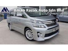 2013 Toyota Vellfire 2.4 Z MPV 7 Seaters 2 Power Door Unreg For Sale NO GST