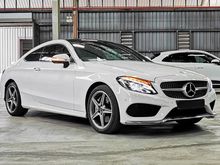 2018 Recon UK Mercedes-Benz C300 2.0 AMG COUPE PANORAMIC ROOF With 4 Years Warranty