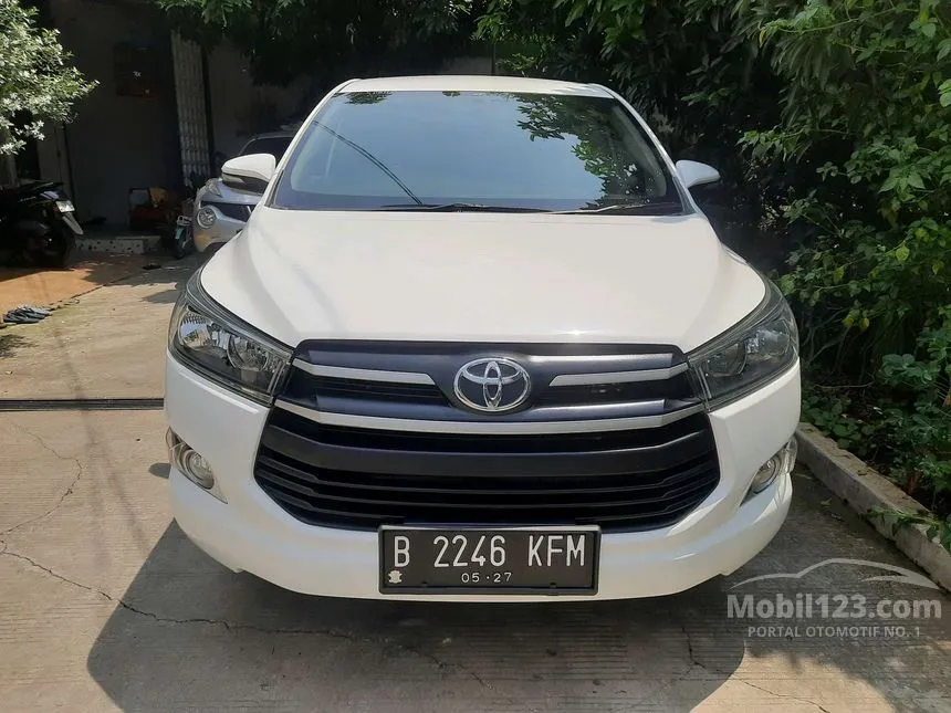Jual Mobil Toyota Kijang Innova 2017 G 2.0 di Banten Automatic MPV Putih Rp 240.000.000