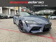 2024 Toyota Supra 3.0 RZ Unreg - Japan. Red/ Bacl Half Leather. Carban Fiber Interior/ HUD