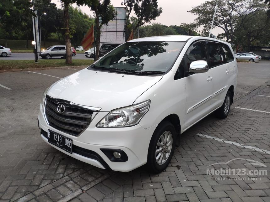 Jual Mobil Toyota Kijang Innova 2014 G 2.0 di Banten 