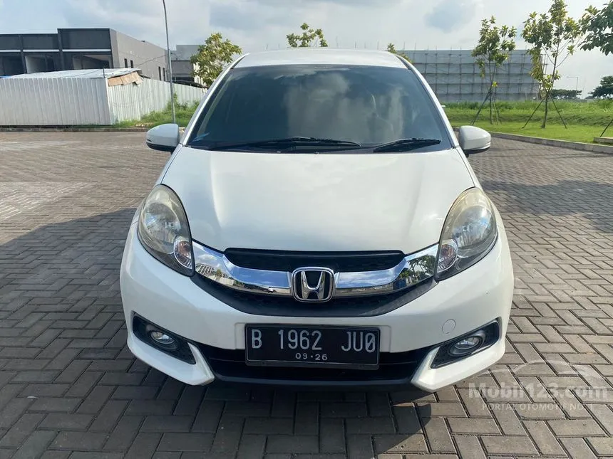 Jual Mobil Honda Mobilio 2016 E 1.5 di DKI Jakarta Automatic MPV Putih Rp 138.000.000