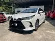 Used 2021 Toyota Yaris 1.5 G Hatchback Low Mileage 13KKM Under Warranty Until 2026 Facelift 360 Cam Pre