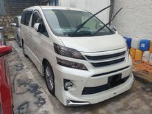 2012 Toyota Vellfire 2.4 Z G Edition MPV