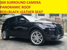 2016 Land Rover Range Rover Evoque 2.0 Si4 SUV 2016 Land Rover Range Rover Evoque 2.0 Si4 SE SUV PANORAMIC ROOF RED-BLACK LEATHER SEAT