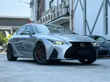2021 Lexus IS 350 F-Sport (A) ReadyUnit / Low Mileage / Tiptop Condition / Red Leather Interior / Reverse Camera