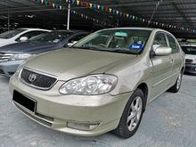 2002 Toyota Corolla Altis 1.8 G (AUTO) OTR PRICE