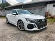 Recon 1K MILG ONLY 2022 Audi RS3 2.5 Quattro Sport Premium B&O Sounds Matrix LED Unregistered