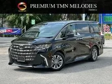 *7647KM GRADE 5 A * 2025 Toyota Alphard 2.5 Z DIRECT TOYOTA AUTHORIZED Dealer 5 YRS Warranty & 2 YRS Free Service