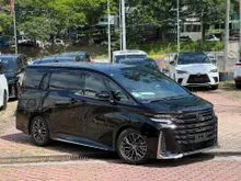 UNREG 2024 Toyota Vellfire 2.4 Z PREMIER / MANY UNITS / 5A / VIEW TO BELIEVE / FULL SPEC / OFFER
