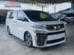 Recon Top Condition w/ SUNROOF New Facelift 2019 Toyota Vellfire 2.0 ZG Spec