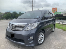 2010 Toyota Alphard 2.4 G MPV FACELIFT PREMIUM MODEL 7 SEATER 2 POWER DOOR FULL SPEC