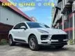Recon 2021 PORSCHE MACAN 3.0 S Japan Import with Red Leather Interior