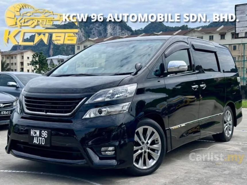 2011 Toyota Vellfire Z Platinum MPV