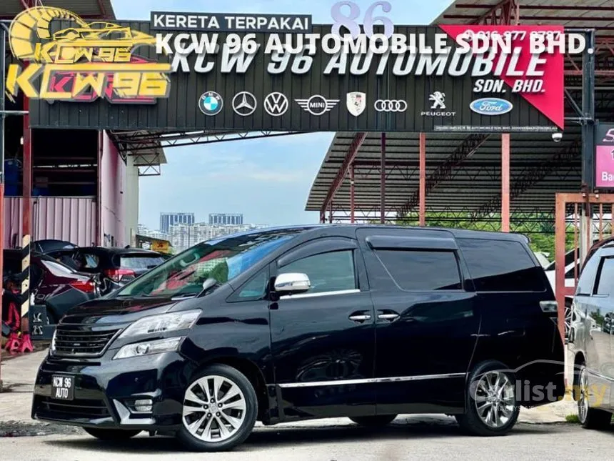 2011 Toyota Vellfire Z Platinum MPV