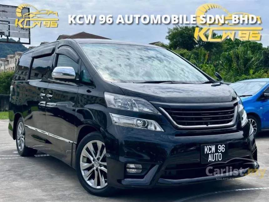 2011 Toyota Vellfire Z Platinum MPV