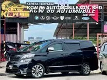 2011 Toyota Vellfire 2.4 Z Platinum (A) POWER BOOT , 2 POWER DOOR , 7 SEATER , 3 YEARS WARRANTY , DOOR TO DOOR SERVICE , HIGH L0AN