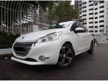 2014 Peugeot 208 1.6 Allure Hatchback (1 Owner Only & Free Tinted Voucher)