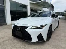 2023 Lexus IS 300 F SPORT 2.0 MODE BLACK III SUNROOF 4 CAMERA BSM GRADE 5A JAPAN EDITION