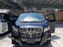 2017 Toyota Alphard 2.5 Type Black 2017 / CALL FOR NEGO UNTIL YOU SATISFIED