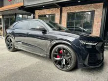 2020 Audi RS Q8 4.0 TFSI V8 Carbon Black Edition  Deep Black Exterior   RS SuperSport Seats   Carbon Pack  Bang & Olufsen
