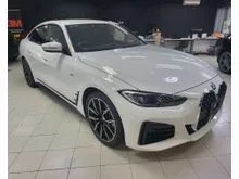 7YRS WARRANTY 2023 BMW 420i 2.0 M-SPORT GRAN COUPE FACELIFT 4DOOR ,HUD ,CURVE DIGITAL METER ,360 CAMERA, UNREGISTER